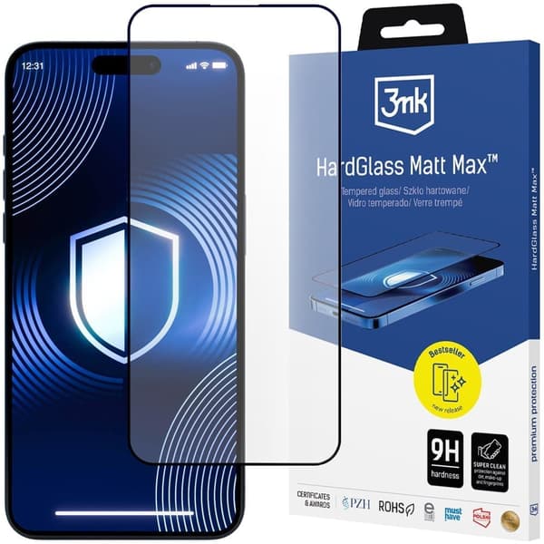 Apple iPhone 15 Plus - 3mk HardGlass Matt Max