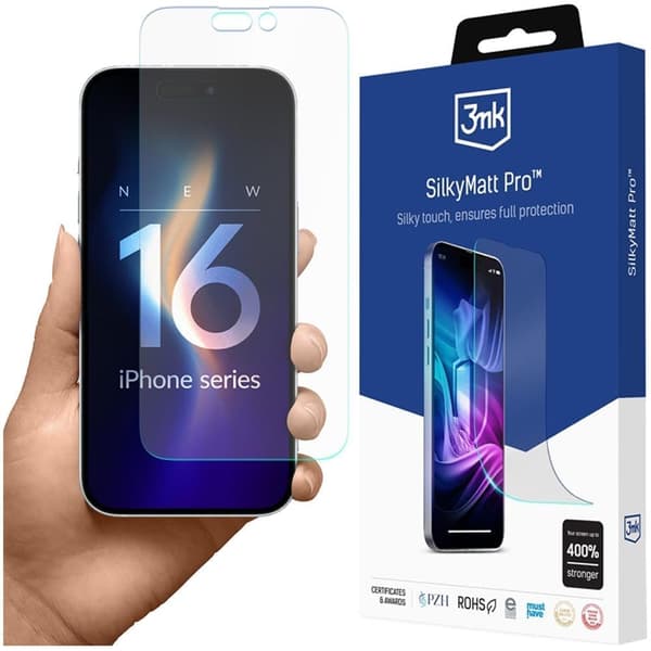 Apple iPhone 16 Pro Max - 3mk Silky Matt Pro