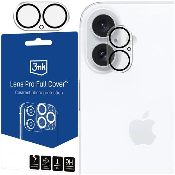Apple iPhone 16/16 Plus - 3mk Lens Pro Full Cover
