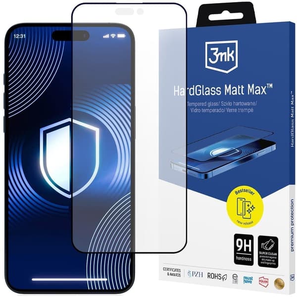 Apple iPhone 16 Pro Max - 3mk HardGlass Matt Max