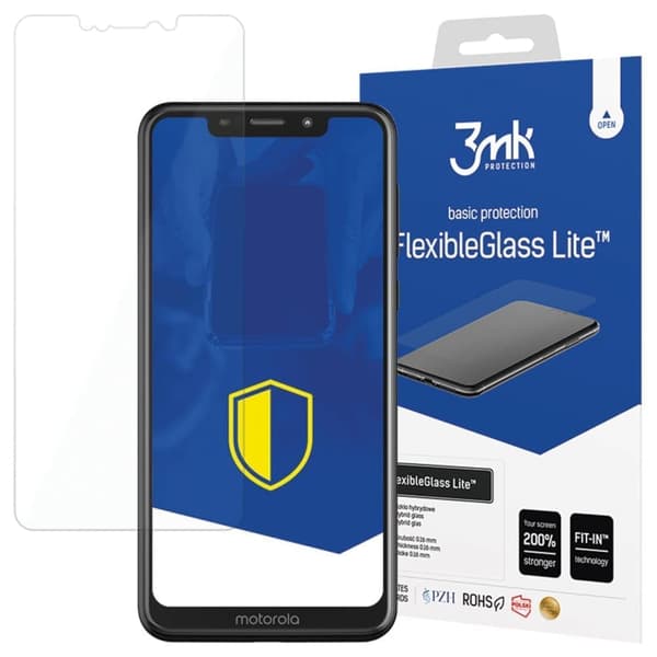 Motorola One - 3mk FlexibleGlass Lite