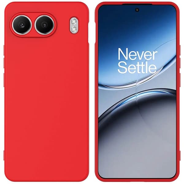 Liquid silikondeksel OnePlus Nord 4 - China Red