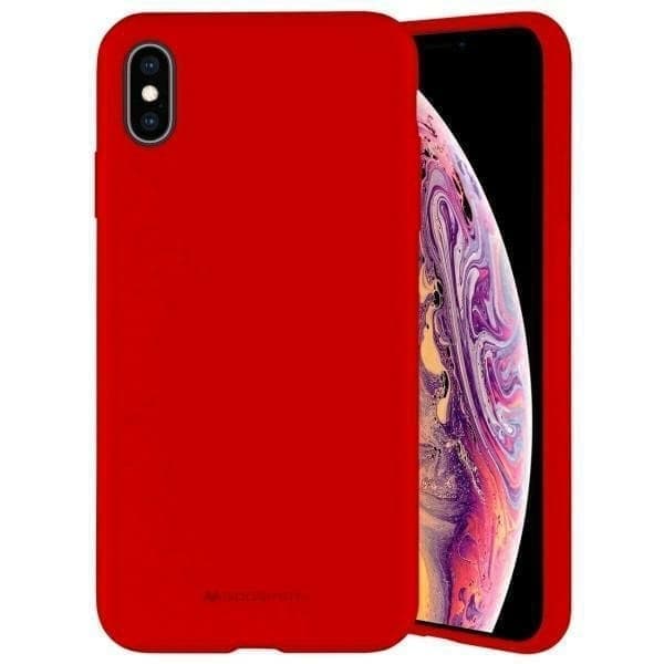 Mercury Silicone Samsung A325 A32 4G LTE punainen/ed