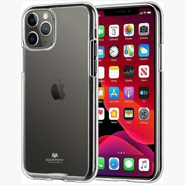 Mercury Jelly Clear iPhone 11 Pro Max läpinäkyvä/läpinäkyvä