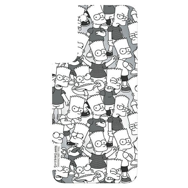Samsung GP-TOU021HOOJW -paneeli kehyksen suojukseen Galaxy S22+ Simpsons -puhelimelle valkoinen/valkoinen