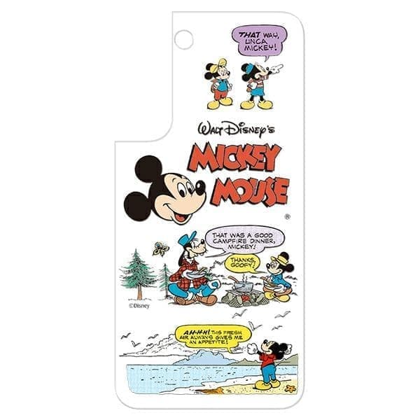 Samsung GP-TOS906HIARW paneeli kehyksen kannen Galaxy S22+ Disney Mickey valkoinen/valkoinen