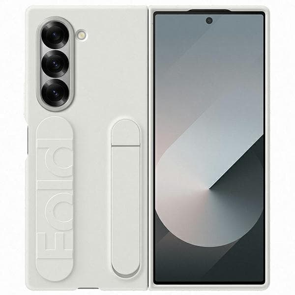 Samsung EF-MF956TWEGWW Z Fold6 F956 kotelo valkoinen/valkoinen seisova kotelo hihnalla