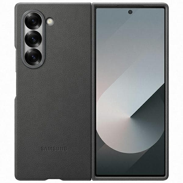 Kotelo Samsung EF-VF956PJEGWW Z Fold6 F956 harmaa/harmaa Eco-nahkakotelo