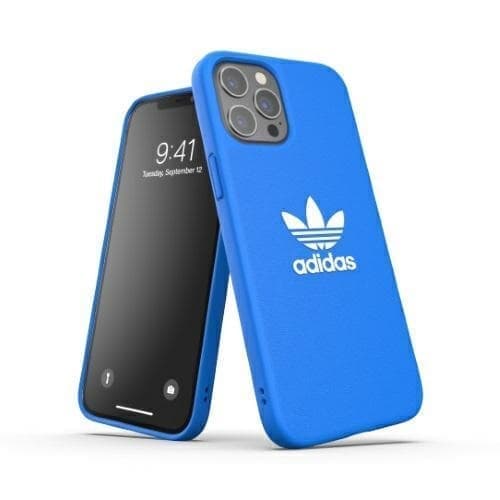 Adidas OR Molded Case BASIC iPhone 12 Pro Max sini-valkoinen/sinilintu-valkoinen 42223