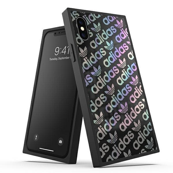Adidas OR SQUARE Suojakuori iPhone X/Xs musta/musta 34975