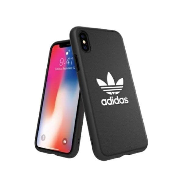 Adidas OR Molded Case Basic iPhone X/XS musta-valkoinen/musta-valkoinen 31584