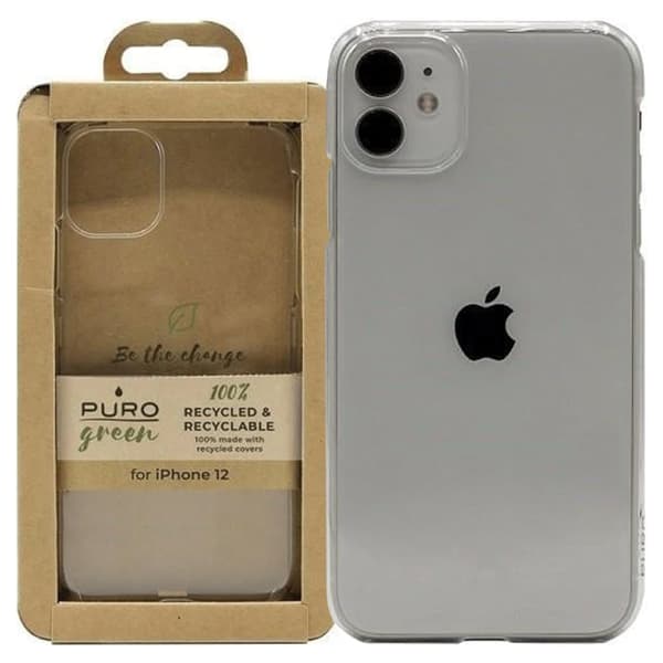 Puro GreenRecycled ECO iPhone 12 mini 5,4" läpinäkyvä IPC1254ECO2TR