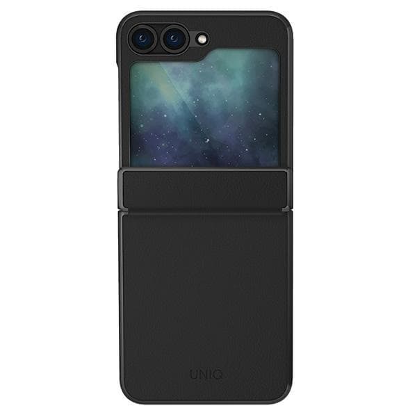 UNIQ kotelo Ora Sam Z Flip6 F741 musta/musta