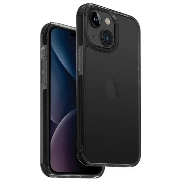 UNIQ Combat iPhone 15 6.1 kotelo musta/hiilenmusta