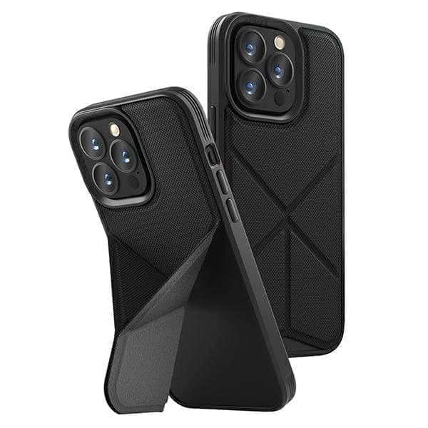Uniq Transforma suojakuori iPhone 14 Pro Max Magclick Charging -laitteelle - musta