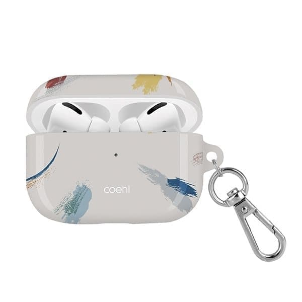 UNIQ Coehl Reverie AirPods Pro -kotelo beige/pehmeä norsunluu