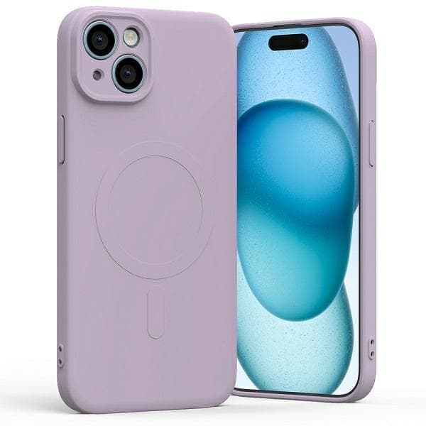 Mercury MagSafe Semi-Silicone iPhone 15 Plus 6,7" lila violetti