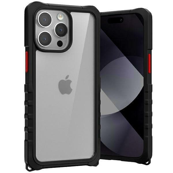 Mercury Bumper Pop Case iPhone 15 Pro 6,1" musta/musta