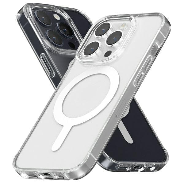 Mercury MagSafe Jelhard kotelo iPhone 15 Pro 6.1" läpinäkyvä
