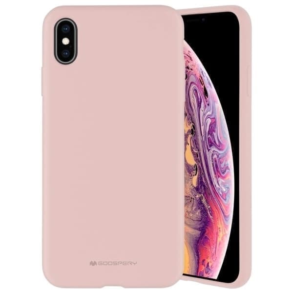 Mercury Silicone iPhone 15 Plus 6,7" vaaleanpunainen hiekka/vaaleanpunainen hiekka