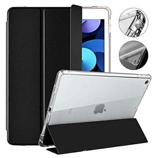 Mercury Clear Back Cover iPad 10.2 (2020) musta/musta