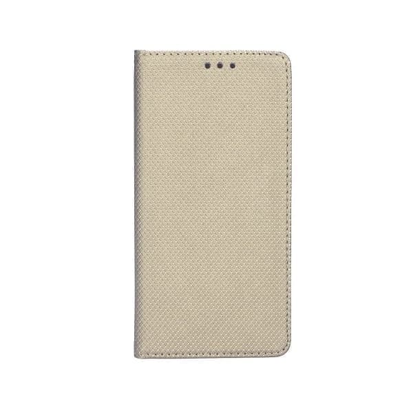Smart Magnet kirjakotelo Samsung M33 5G kulta/kulta