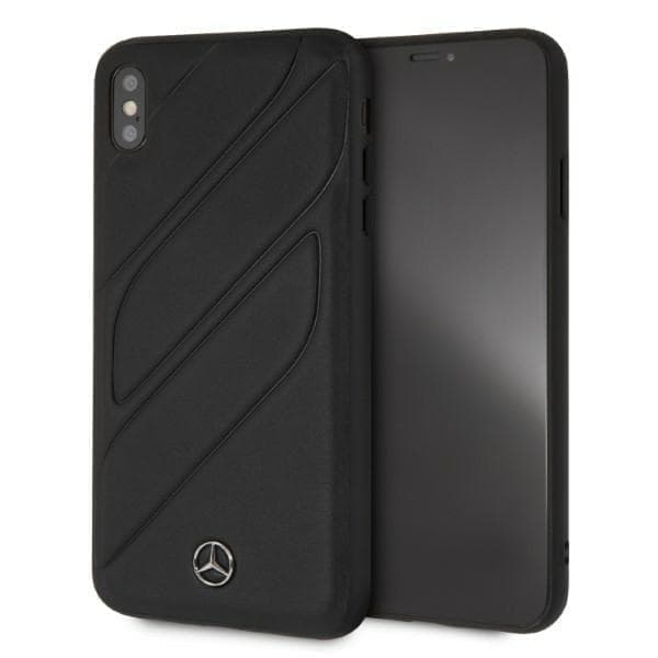 Mercedes MEHCI65THLBK iPhone XS Max musta/musta kovakotelo Uusi Organic I