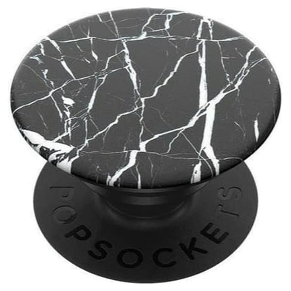 Popsockets 2 Black Marble 800473 puhelinteline ja jalusta - vakiona Sort, Marmorfarget