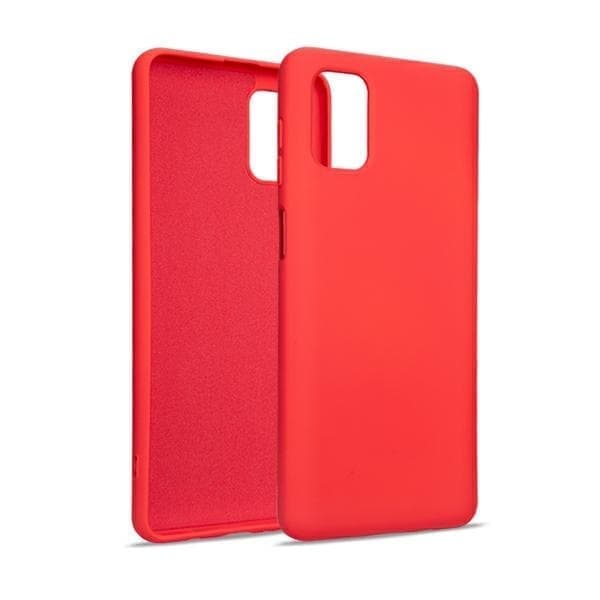 Beline Case Silicone Samsung M51 M515 punainen/punainen