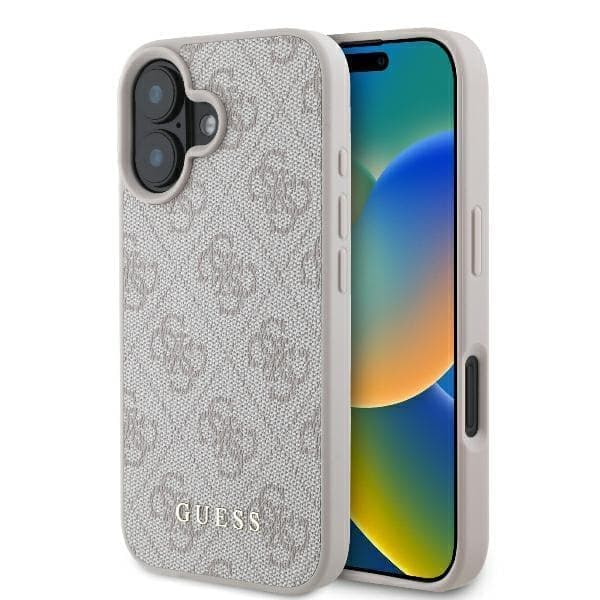 Guess GUHCP16MG4GFPI iPhone 16 Plus 6,7" pinkki/vaaleanpunainen kovakotelo 4G Classic