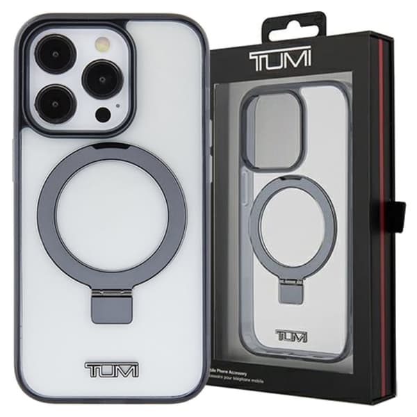Tumi TUHMP15LSSFC iPhone 15 Pro 6,1" valkoinen/valkoinen kovakotelo Läpinäkyvä rengasteline Magsafe
