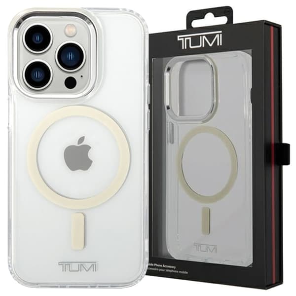 Tumi TUHMP14LUTT iPhone 14 Pro 6.1" läpinäkyvä/kirkas kovakotelo Transparent MagSafe