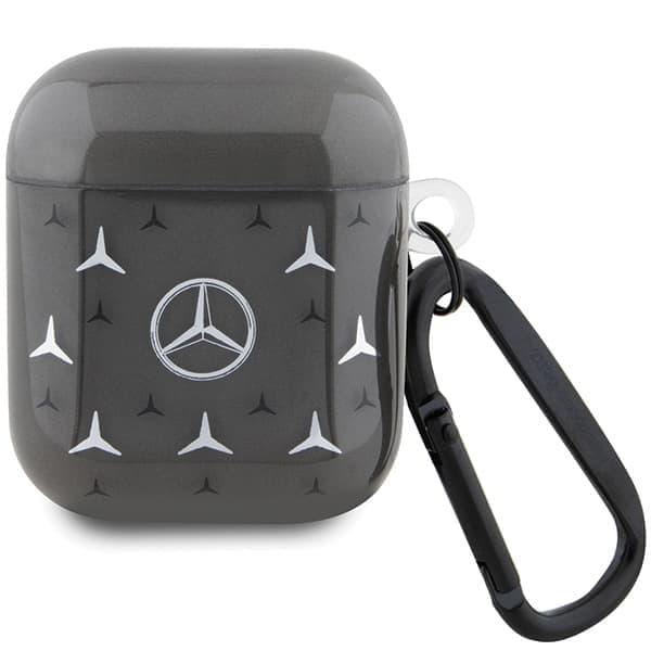 Mercedes MEA28DPMGS AirPods 1/2 kansi musta/musta suuri tähtikuvio