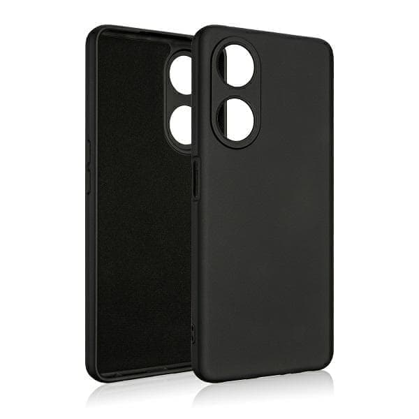 Beline Silicone Case Oppo A98 musta/musta