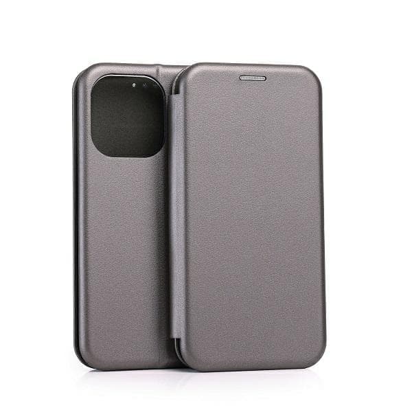 Beline Book Magnetic iPhone 15 Pro 6,1" kotelo, terästä