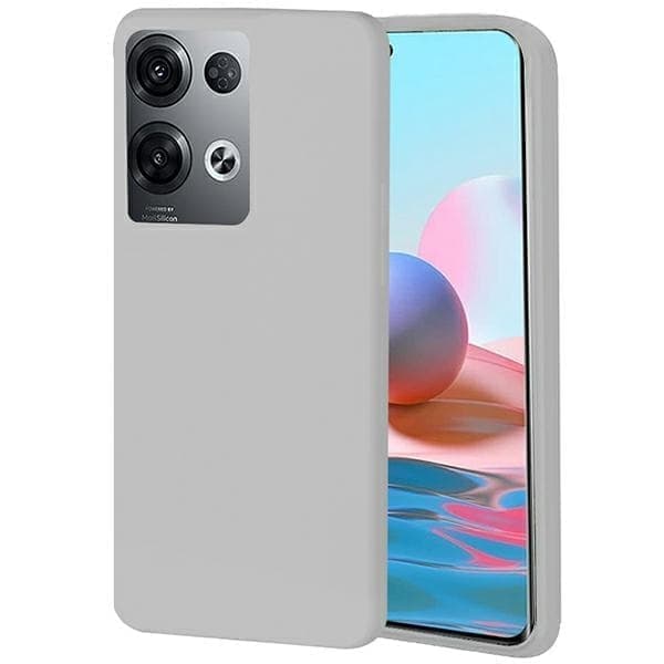 Beline Candy Case Oppo Reno 8 Prolle läpinäkyvä/kirkas