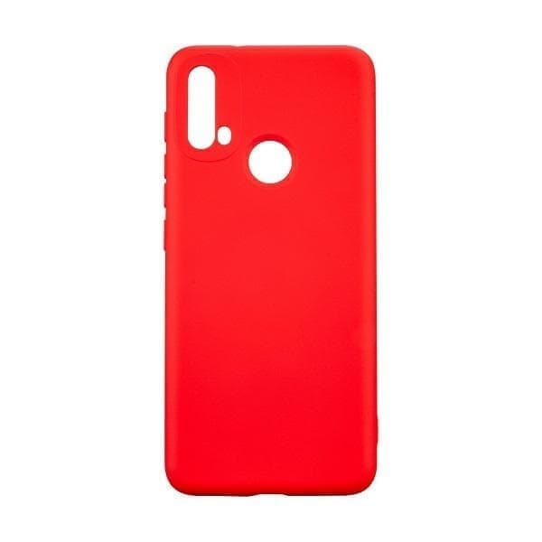 Beline silikonikotelo Motorola Moto E40:lle punainen/punainen