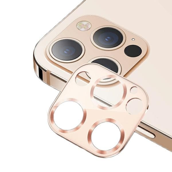 USAMS Kameran linssin lasi iPhone 12 Pro Max metalli kulta/kulta BH707JTT03 (US-BH707)