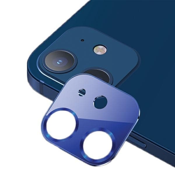 USAMS Kameran linssilasi iPhone 12 metallisininen/sininen BH703JTT05 (US-BH703)