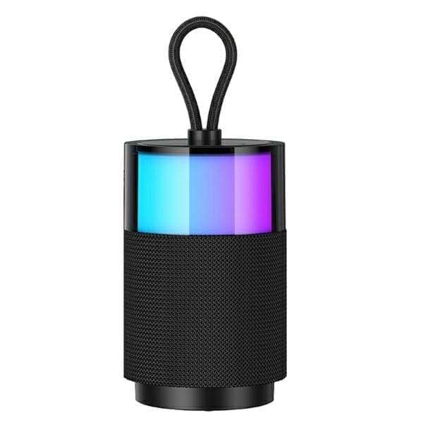 USAMS Bluetooth-kaiutin 5.3 YIN-sarja musta/musta YX12YX01 (US-YX012)