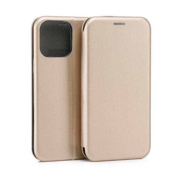 Beline Book Magnetic iPhone 16 Pro Max 6,9" kotelo kulta/kulta
