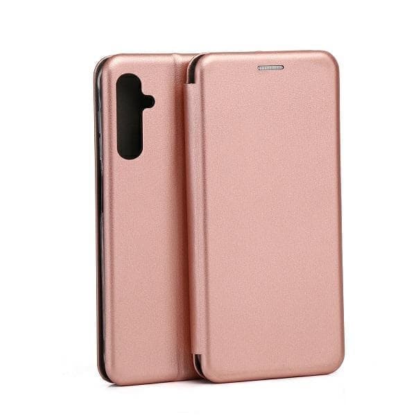 Beline Case Book Magneettinen Samsung A25 5G A256 pinkki-kulta/ruusukulta