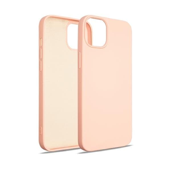 Beline silikonikotelo iPhone 14 Plus 6,7" ruusukulta/ruusukulta