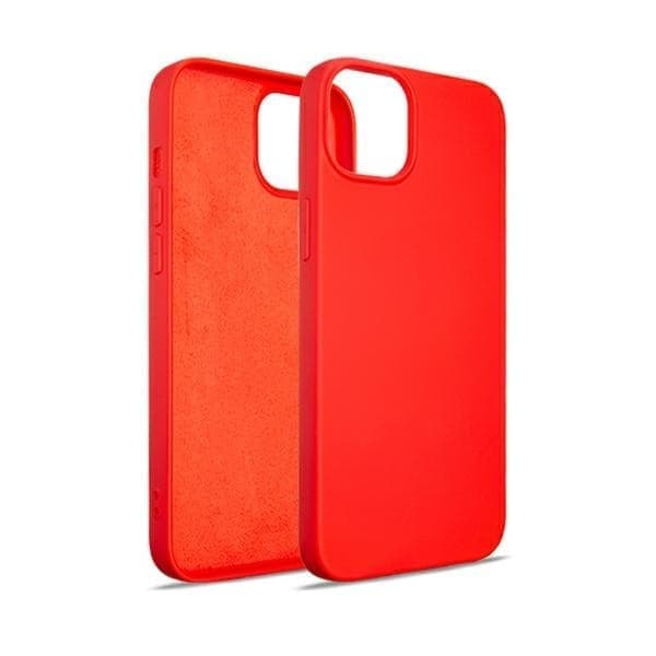 Beline silikonikotelo iPhone 14 Plus 6,7" punainen/punainen