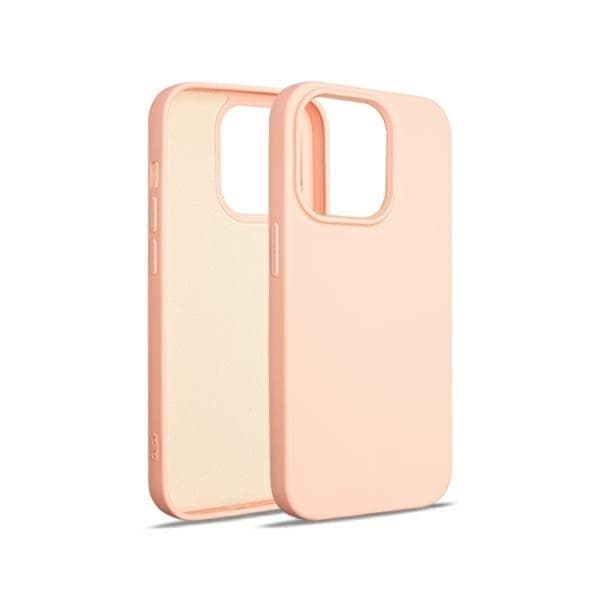 Beline silikonikotelo iPhone 14 Pro 6,1" ruusukulta/ruusukulta