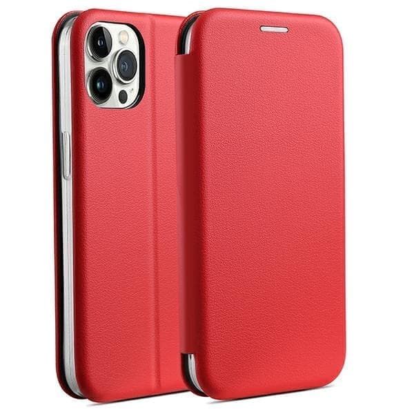 Beline Book Magnetic iPhone 14 Pro Max 6,7" kotelo punainen/punainen