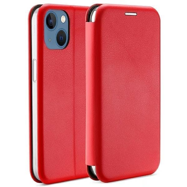 Beline Book Magnetic Case iPhone 14/13 6,1" punainen/punainen