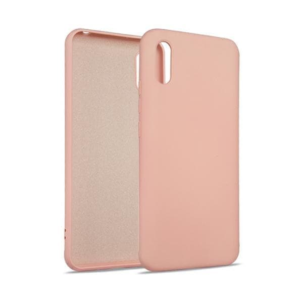 Beline silikonikotelo iPhone 7/8/SE pinkki-kulta/ruusukulta