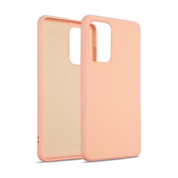 Beline Case Silicone Samsung A33 vaaleanpunainen kulta/ruusukulta