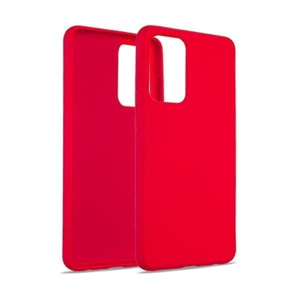 Beline silikonikotelo Samsung S22 Plus -puhelimelle punainen/punainen